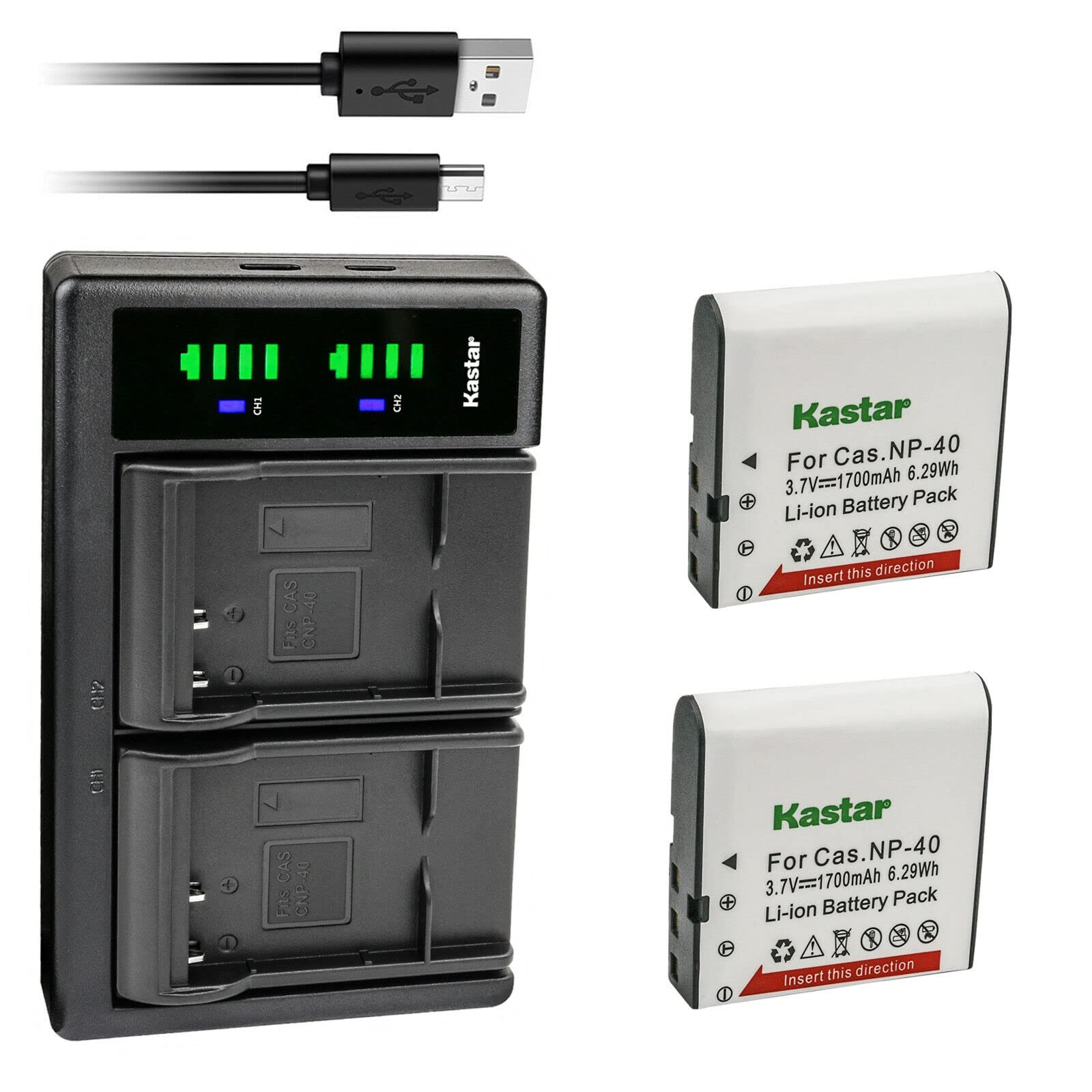 [544] marinecrew ●充電器・バッテリーなし PASWith Amazon.com: Kastar 2-Pack NP-40 Battery and LTD2 USB Charger
