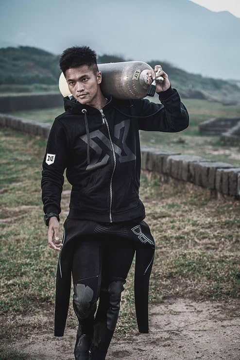 xdeep Navy Blue After Dive Signature Hoodie