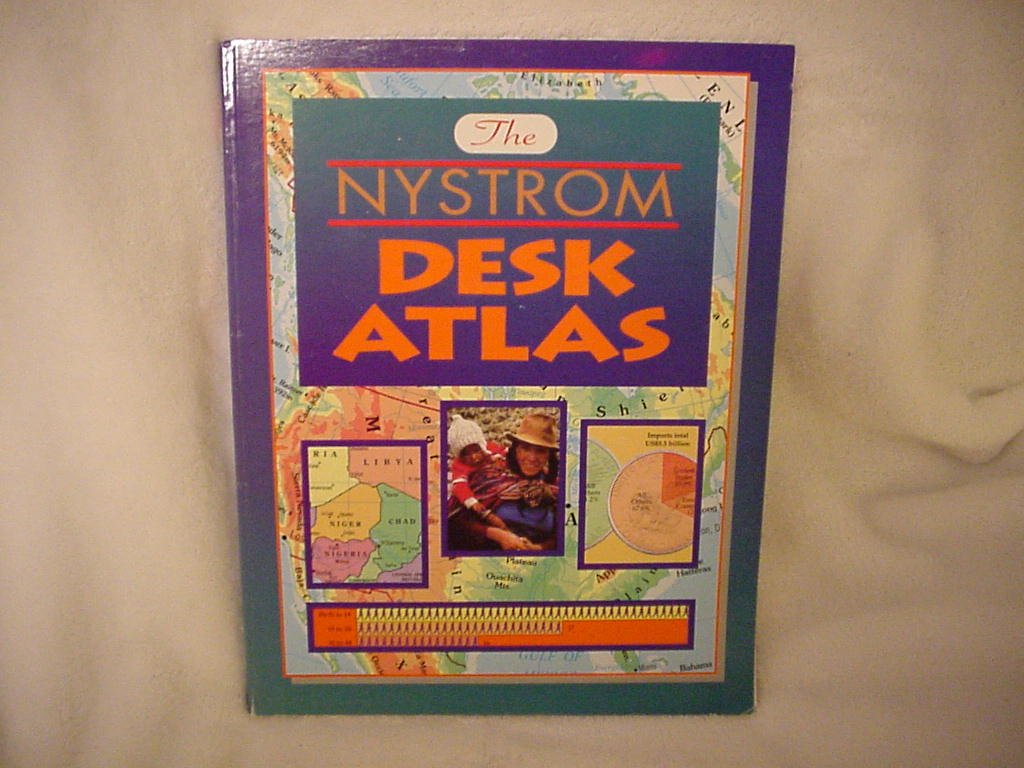 The Nystrom Desk Atlas Staff of Publisher, Illustrated 9780782503494