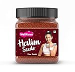 WellFarm Halim Seeds for Eating 250g | Garden Cress Aliv Seeds | Hygienically Packed | Raw and Natural | Halim Seed Used in Cooking, Baking, Smoothies and Other Beverages and Hair Growth