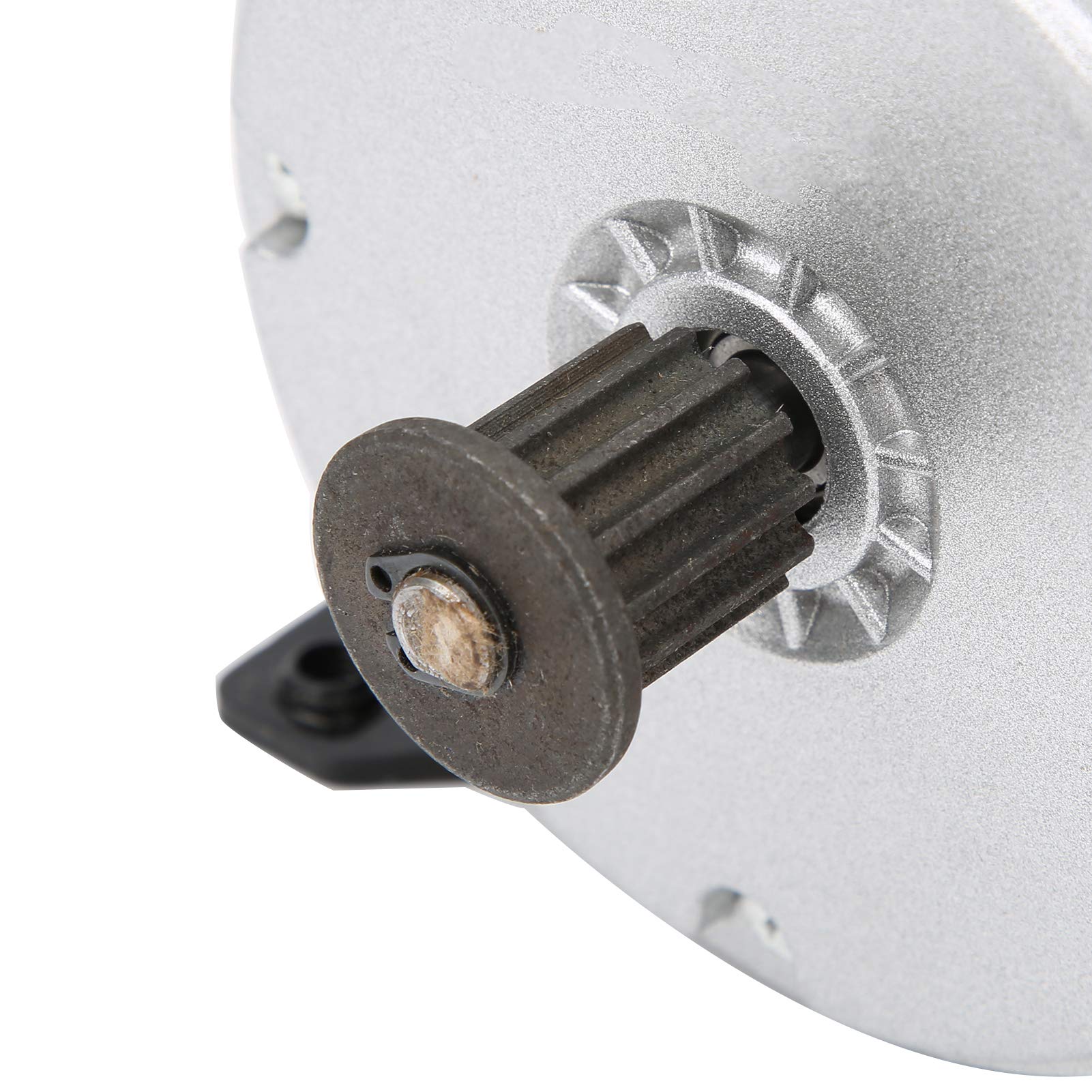 Ausla Motore per Scooter Elettrico Motore per Bici in Lega di Acciaio 24V 280W 2750 RPM Sostituzione dell'ingranaggio a 11 Denti per Scooter Go Kart Minibike Riders Riparazione Officina Interna
