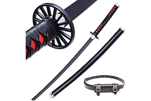 Hejiu Anime Cosplay Demon Slayer Sword with Real Stainless Steel Blade