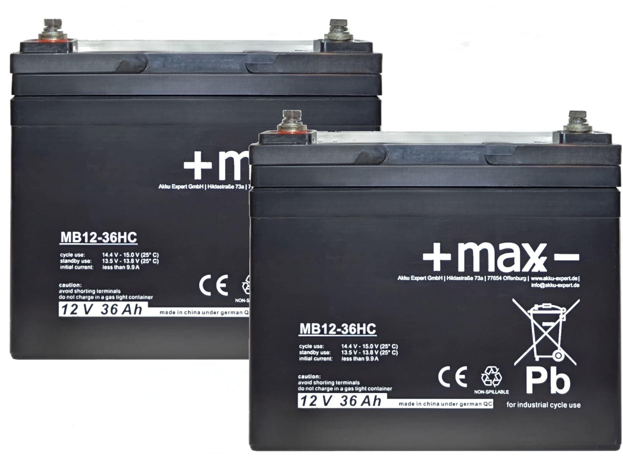 SR 3.11 2X 12V 36Ah 24V Ersatzakku Rollstuhl Elektromobil E Scooter AGM PB