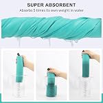 Rainleaf Microfiber Towel Perfect Travel & Gym & Camping Towel. Quick Dry - Super Absorbent - Ultra Compact - Lightweight. Suitable for Trip, Beach, Shower, Backpacking, Pool