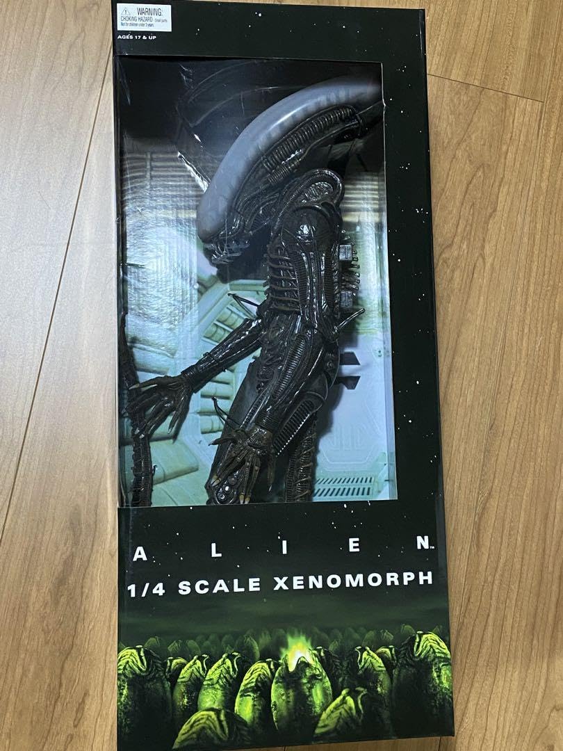 ネカ　エイリアン　56cm ビッグフィギュア 箱フィルム剥がれ一部有 ネカエイリアン56cm ビッグフィギュア 箱フィルム剥がれ一部有