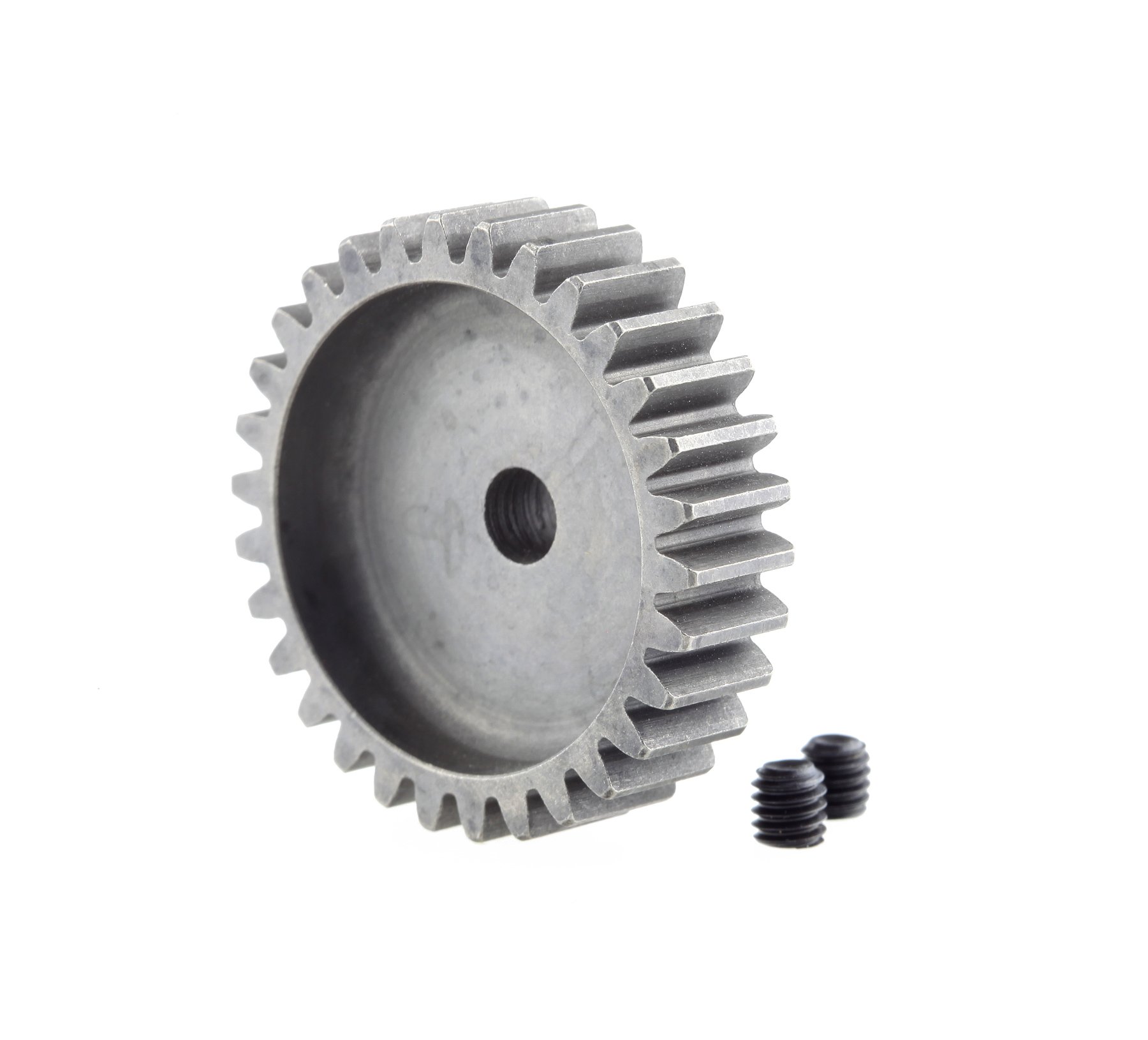 Mod 1 Steel Pinion Gear – Choose Your Tooth Count From 13T To 30T, 5mm Shaft, Universal Fit For 1:4 To 1:8 Scale RC Cars