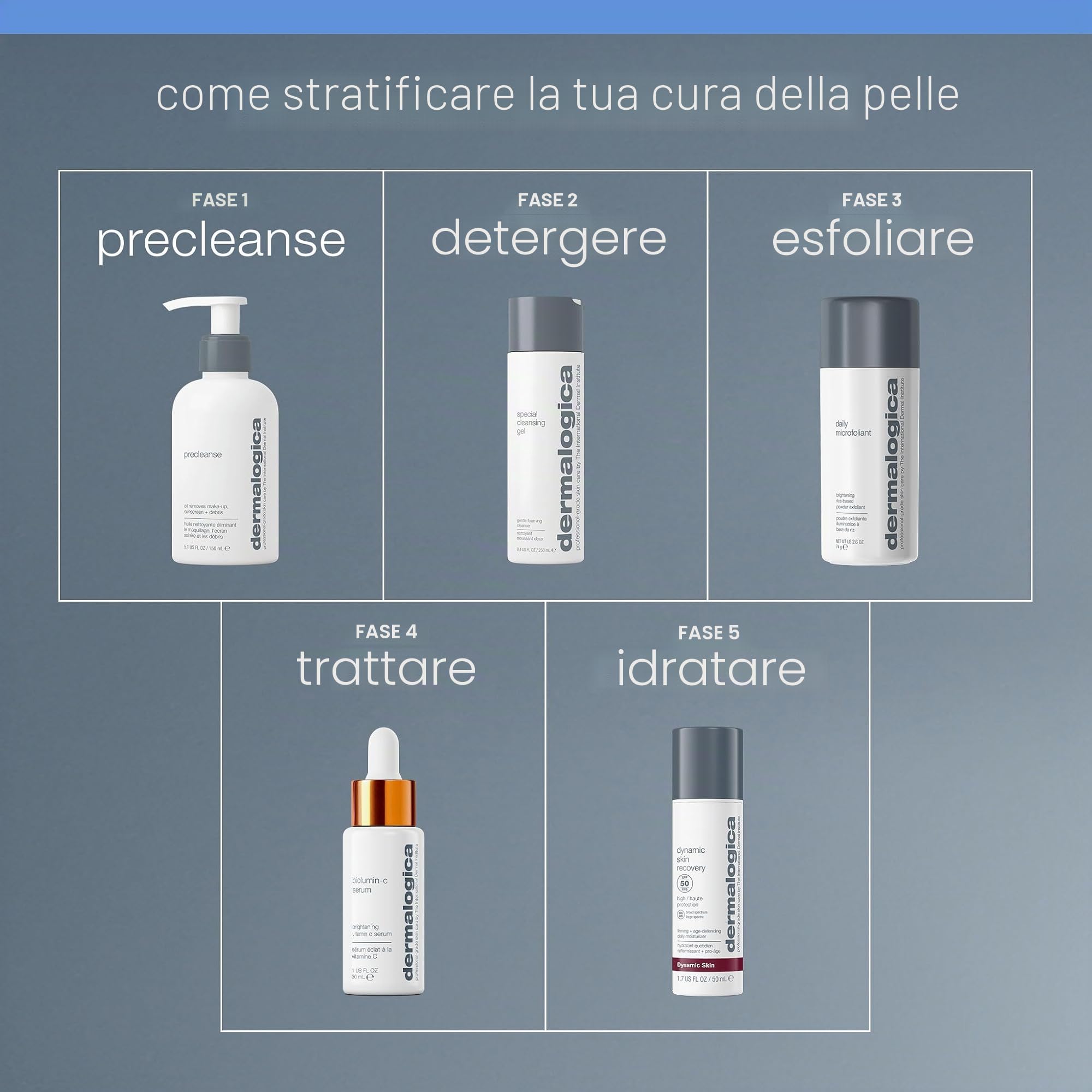 Dermalogica PreCleanse Olio Struccante 295ml | Olio detergente in profondità che scioglie trucco, filtri solari e impurità prima della seconda detersione.