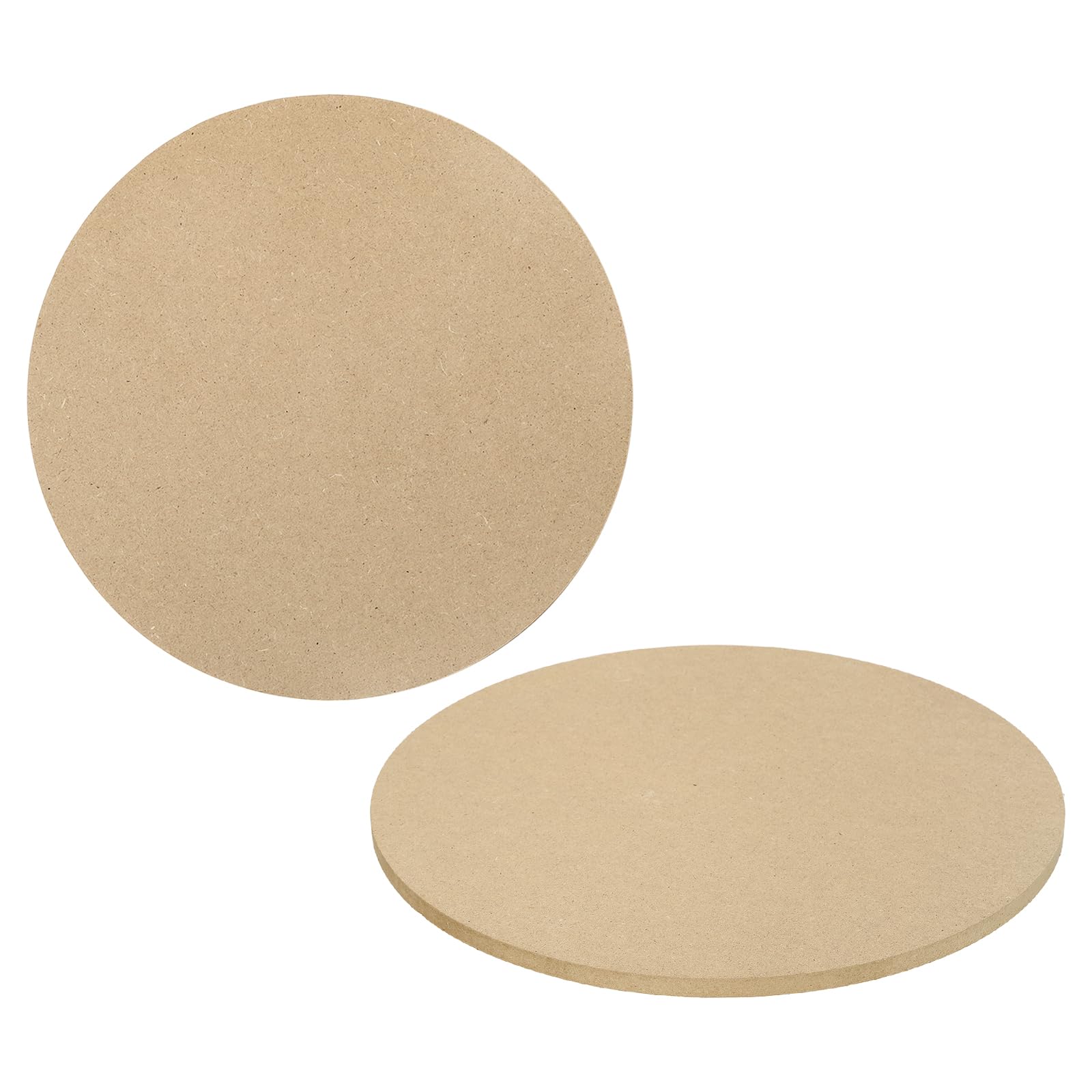 sourcing map 2 Pcs Clay Wedging Board for Pottery, 11.8 Inch Round Pottery Wheel Bats 9mm Thick Clay Mat Ceramic Drying Slab for Ceramics Making