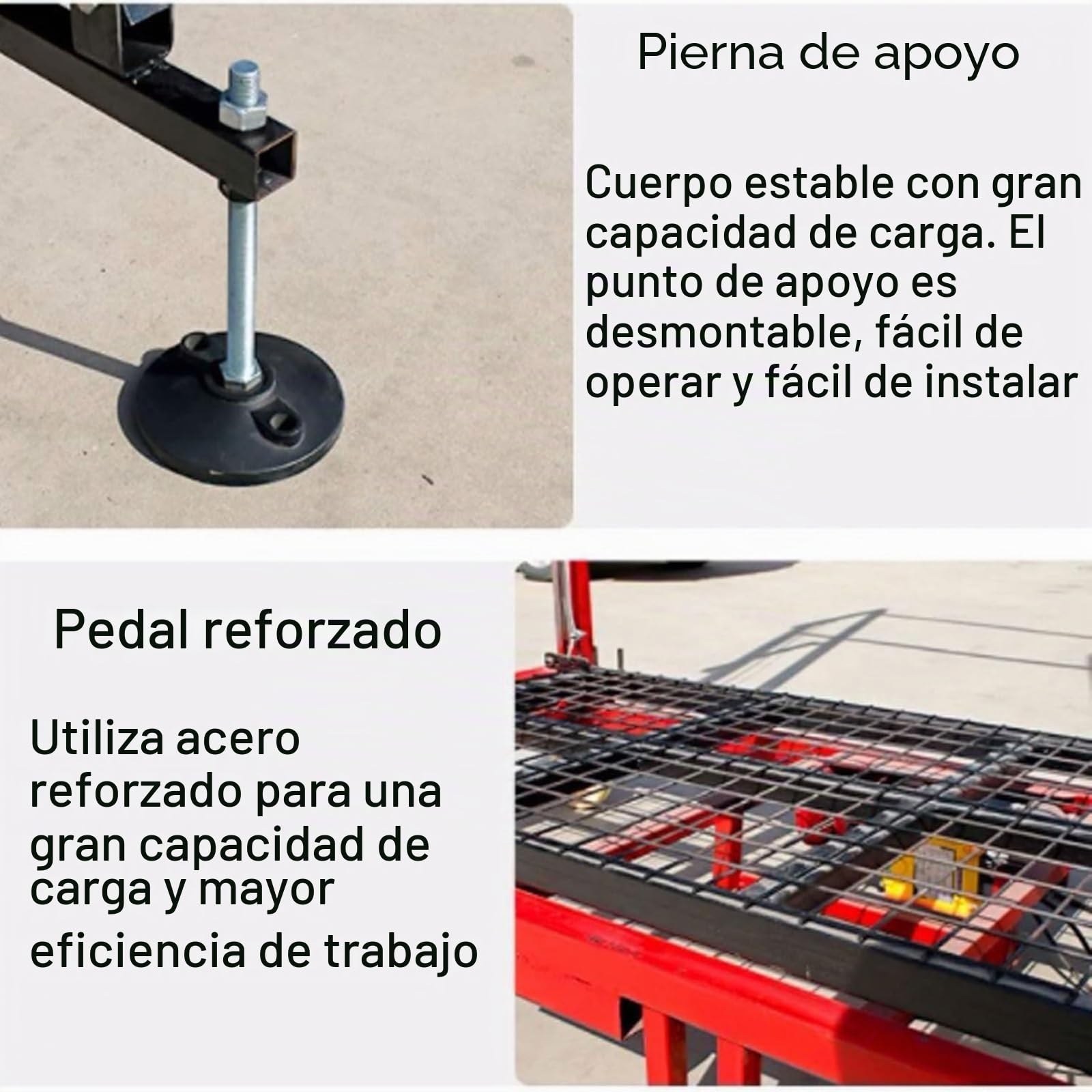 Elevador eléctrico de andamio con mando a distancia para instalación de iluminación, pintura, reparación de tejados y mantenimiento de árboles