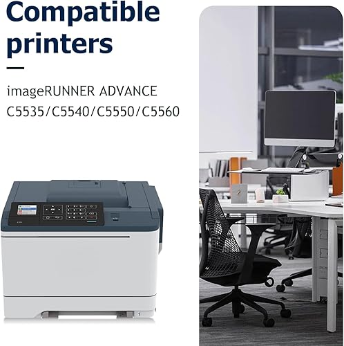 Miniatura 2 de VAMTAY Cartucho de tóner remanufacturado GPR-55 GPR55 de repuesto para Canon GPR-55 GPR55 para impresora imageRUNNER ADVANCE