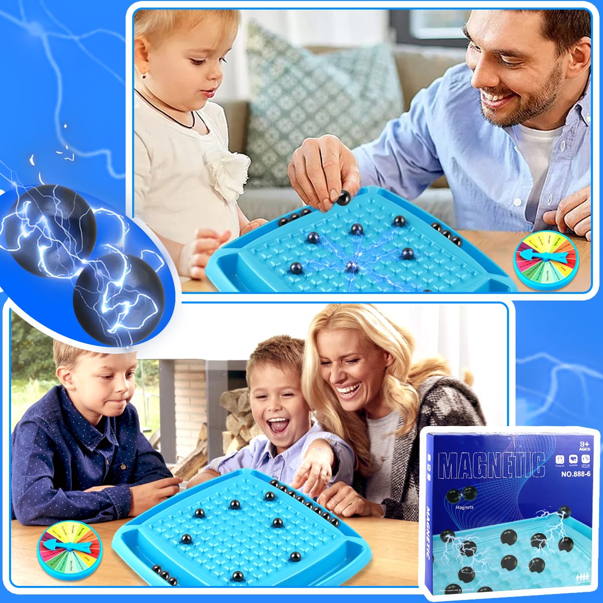 20 Stück Magnetisches Schachspiel - Tragbares Magnetspiel Für Familien