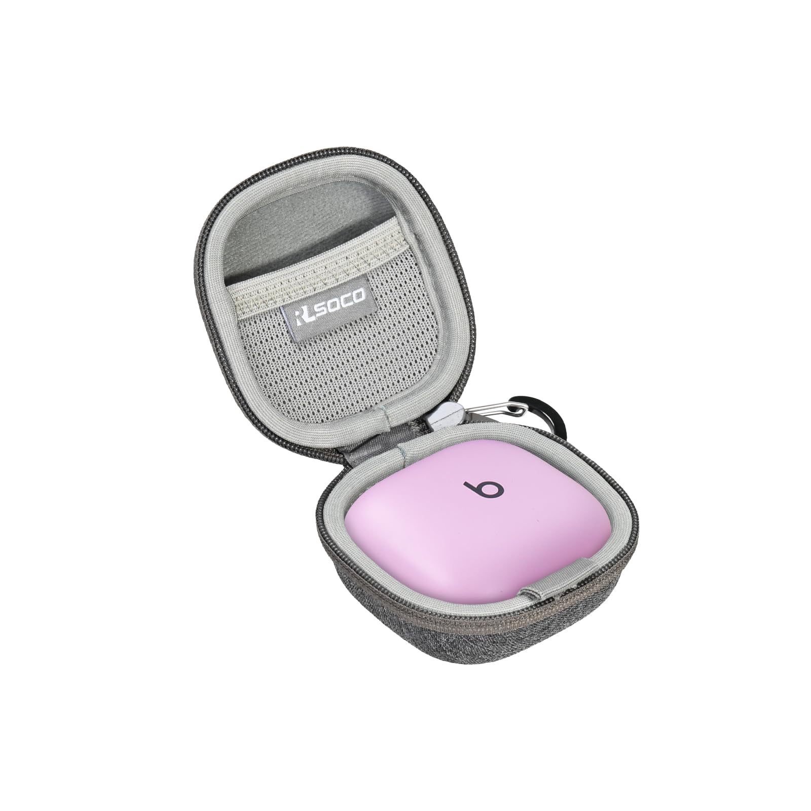 Carrying Case for Beats Fit Pro/Fit Pro x Kim Kardashian True Wireless Noise Cancelling Earbuds by RLSOCO - Grey (Case Only)