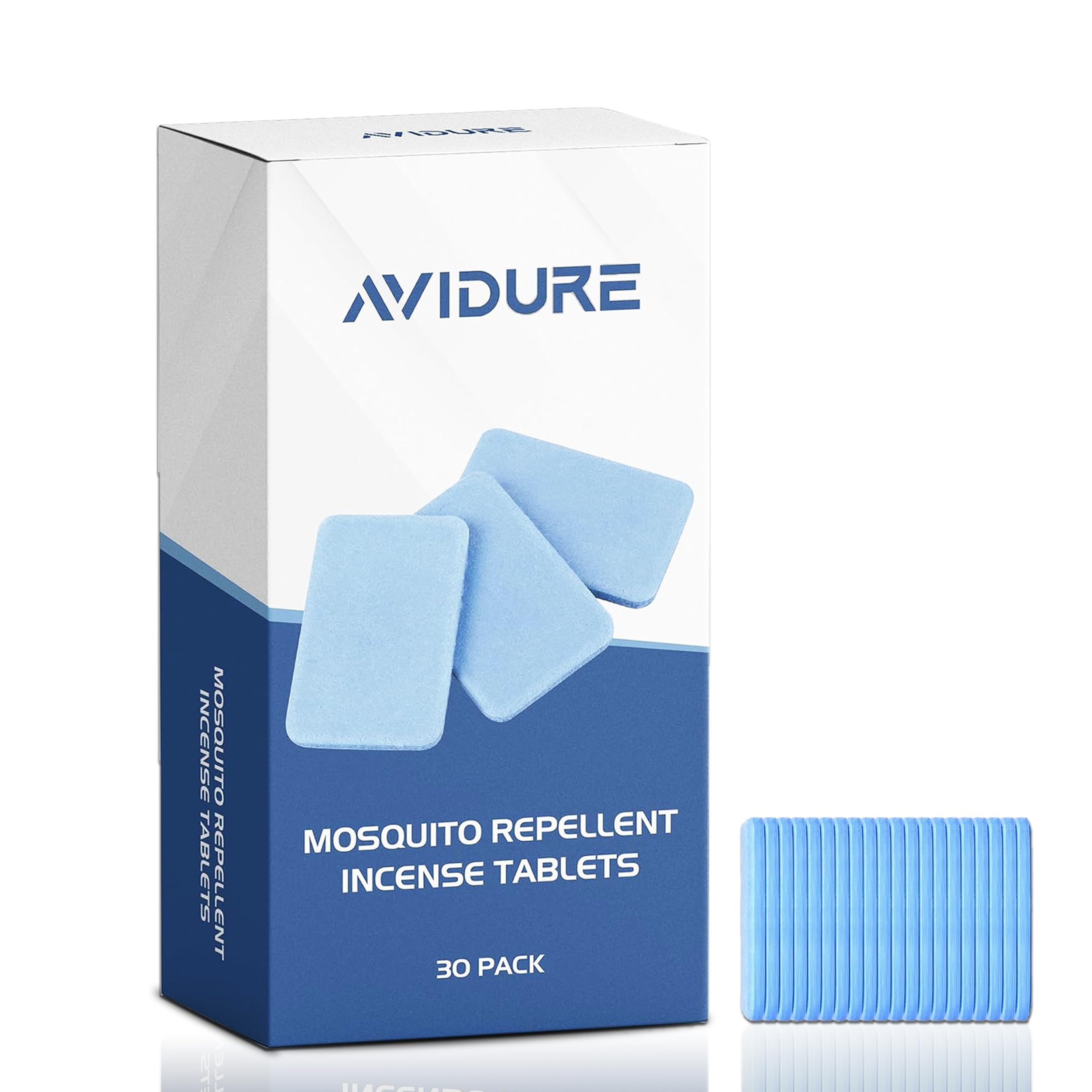 AvidureMosquito Repellent Tablet | Mosquito Tablets | Plug in Refills | Pack of 30 Refill Strong Tablets for Electric Repellent Plug in | Spider and Insects Killer | Pest Repellent Usage