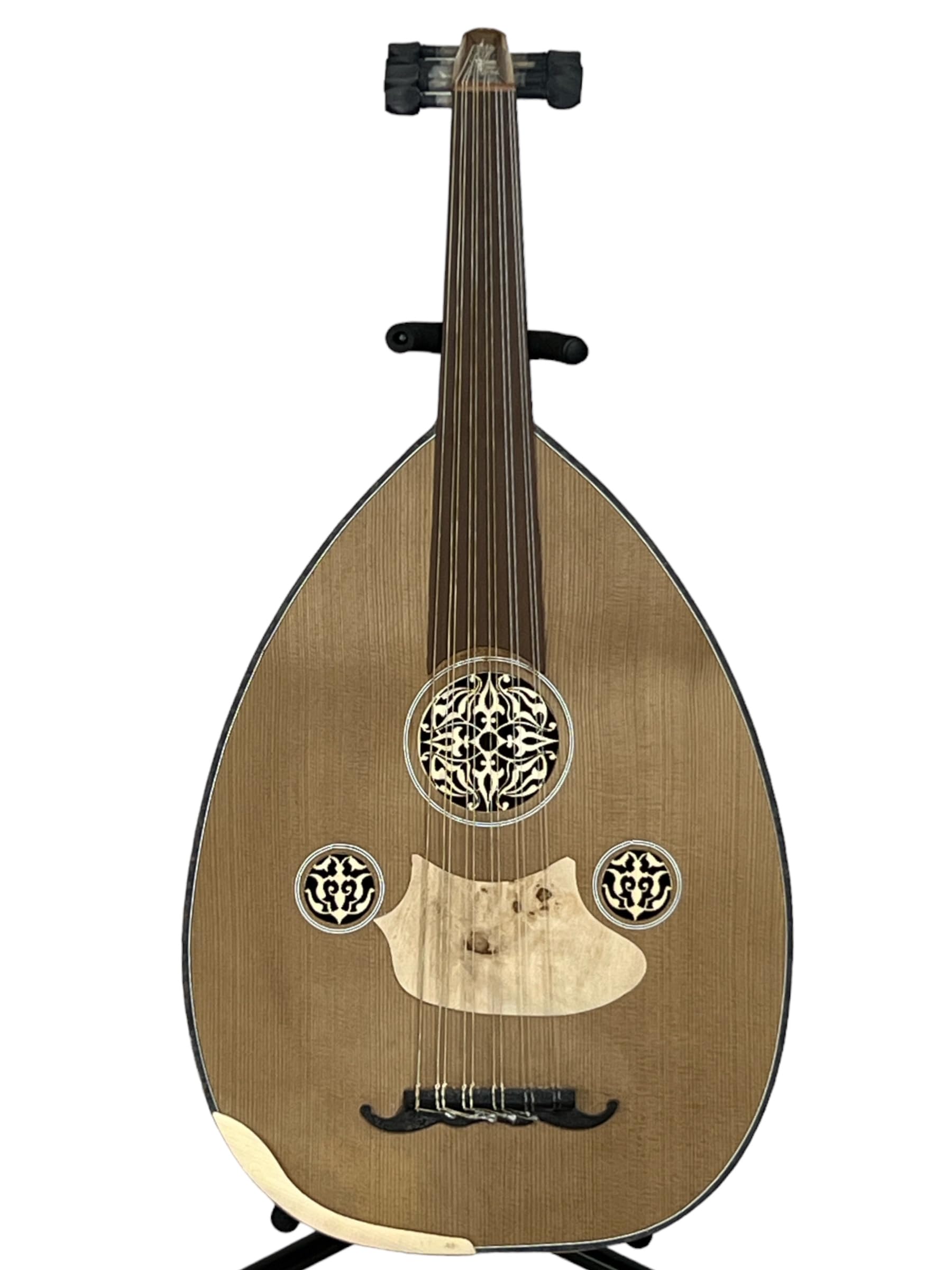 Oud Professionnel Fait à la Main - Turc / Arabe - Avec Sac et Rischa