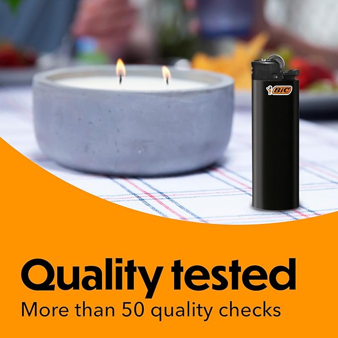 BIC Maxi Encendedor de Bolsillo Edición Especial Negro 50 Unidades miniatura 5