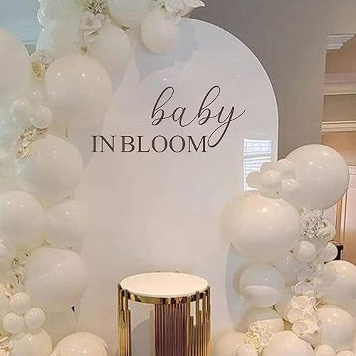 Vista 68 de Calcomanía de pared con texto en inglés «We Over The Moon About You», decoración de baby shower, calcomanías de decoración de pared para guardería