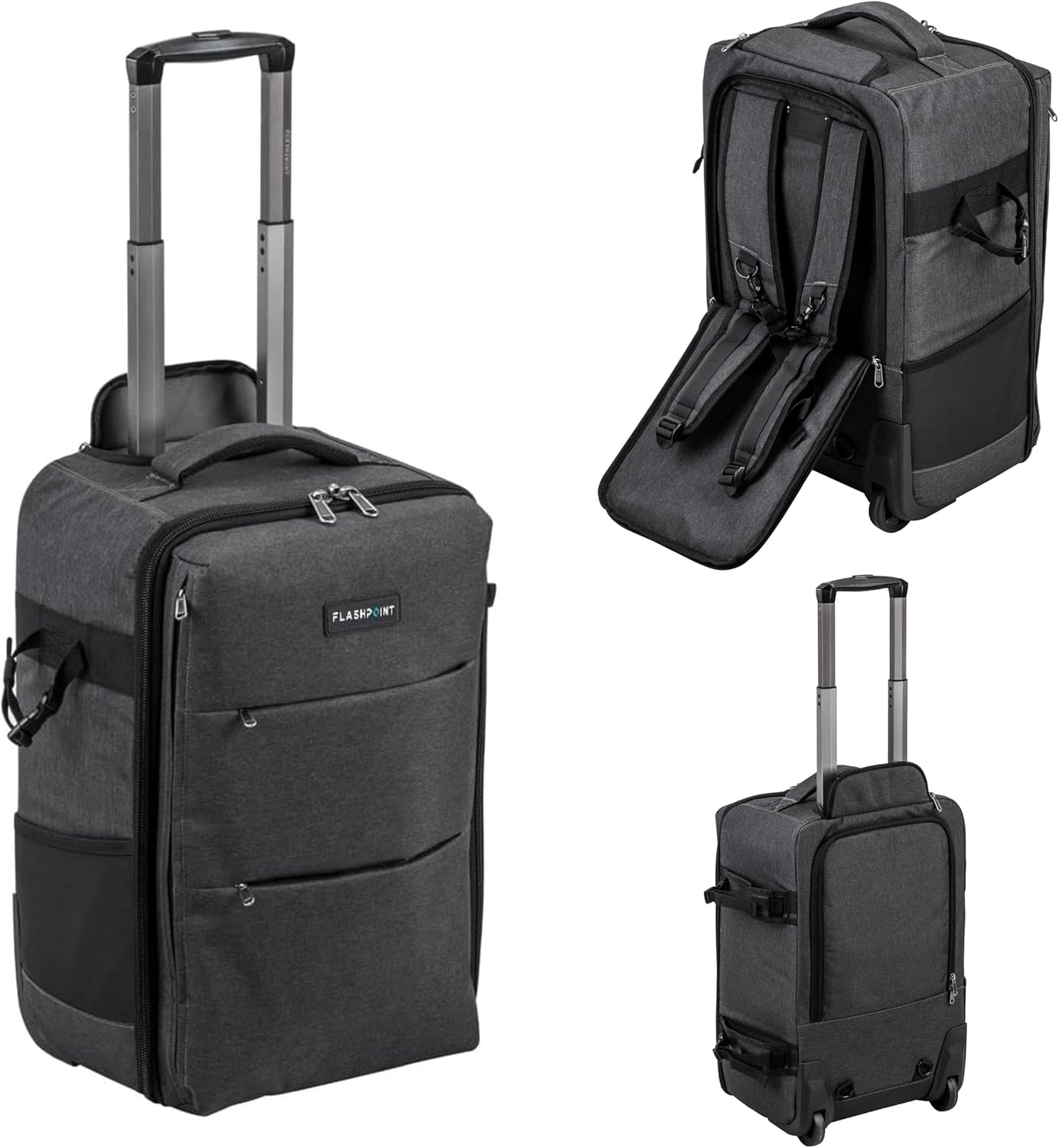 Flashpoint Rolling Carrying Case for the XPLOR Power 1200 Pro (Godox CB17)