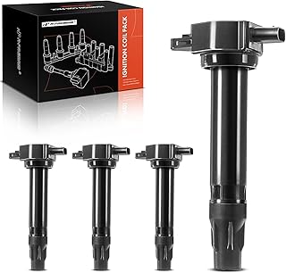 A-Premium 4PCS Ignition Coil Packs Compatible with Dodge, Jeep & Chrysler Vehicles - 1.8L 2.0L 2.4L - Journey 2009-2020, Avenger 2008-2014, Caliber 2007-2012, Patriot Compass 2007-2017, 200, Sebring