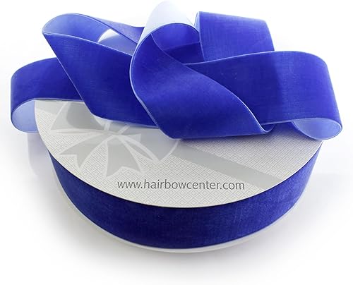 HBC 329 - Cinta de terciopelo (5 yardas), color azul cobalto