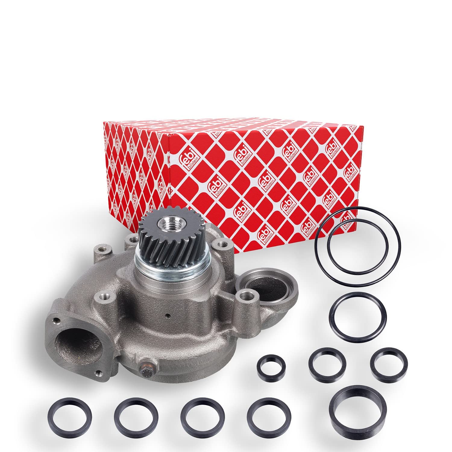 Engine Water Pump With Gear With Gaskets/Seals Fits VOLVO FEBI BILSTEIN 30450