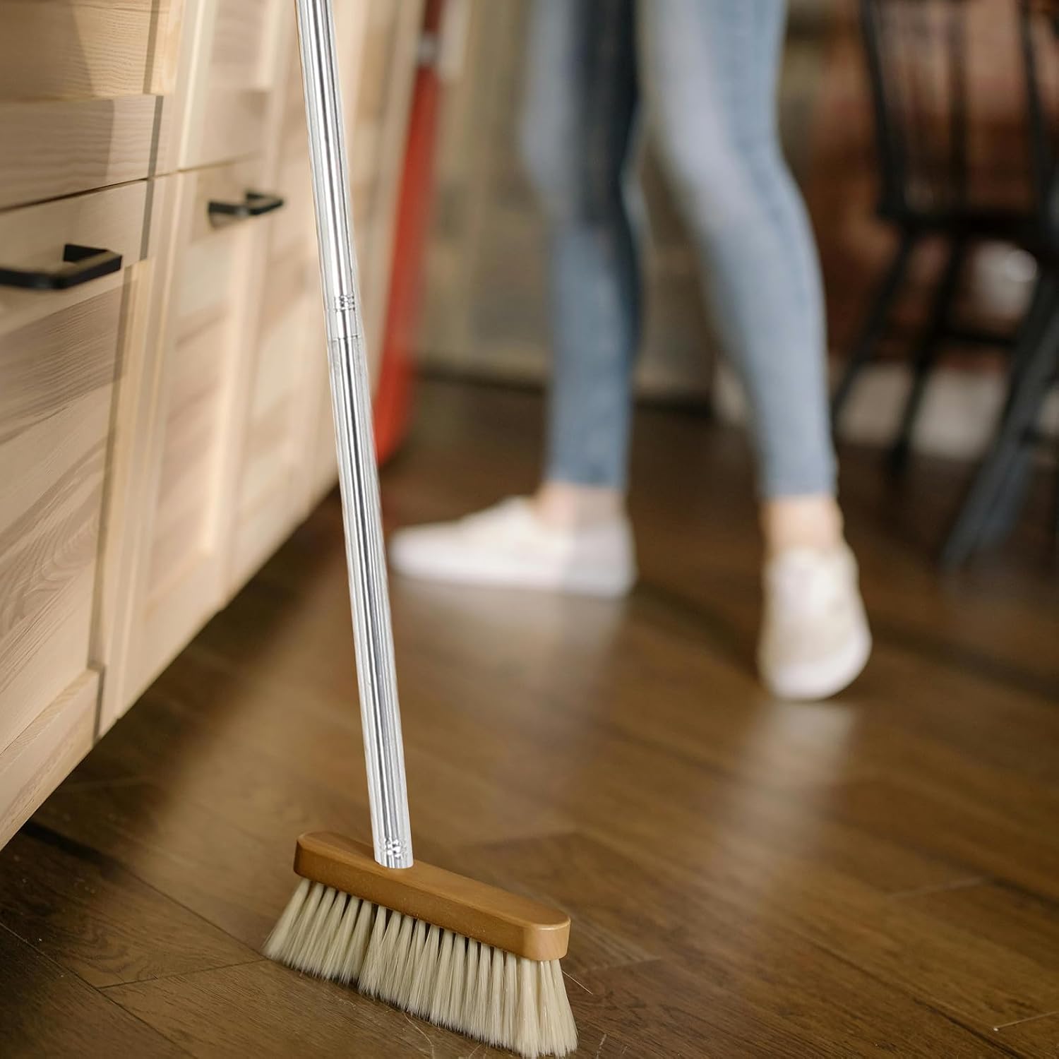 Sweeping Broom Handle Grip Replacement Pole for Floor Cleaning