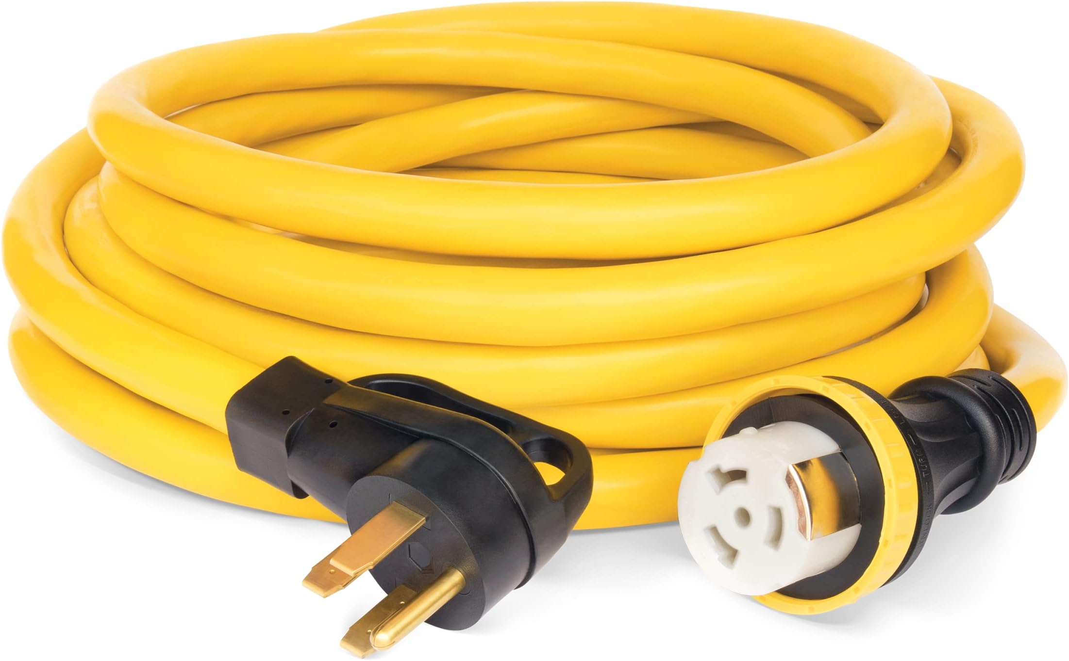 30-Foot 50-Amp 125/250-Volt RV Generator Power Cord, (14-50P to SS2-50R)