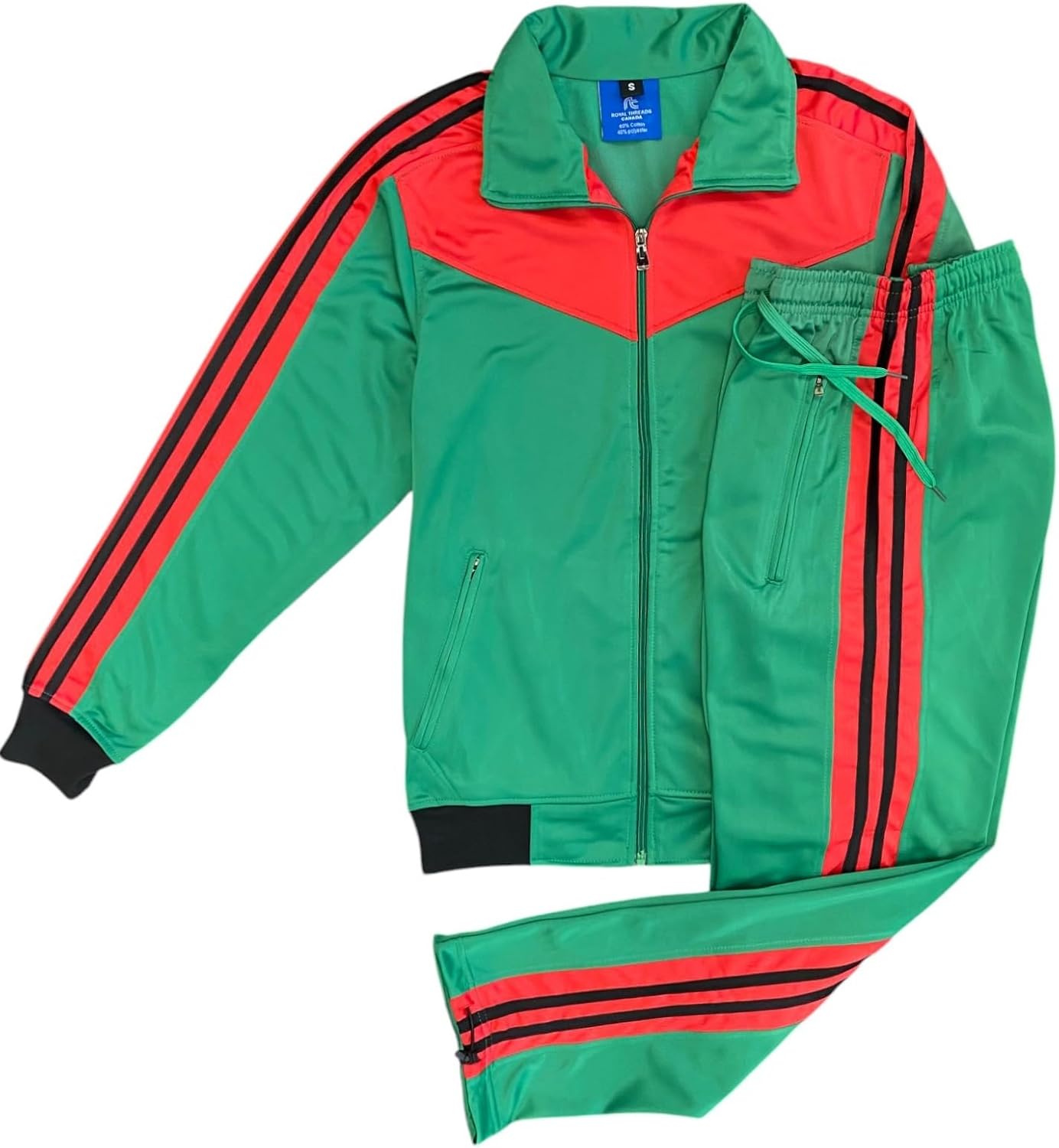 Men's Soft Athletic Tracksuit GYM Active Suit