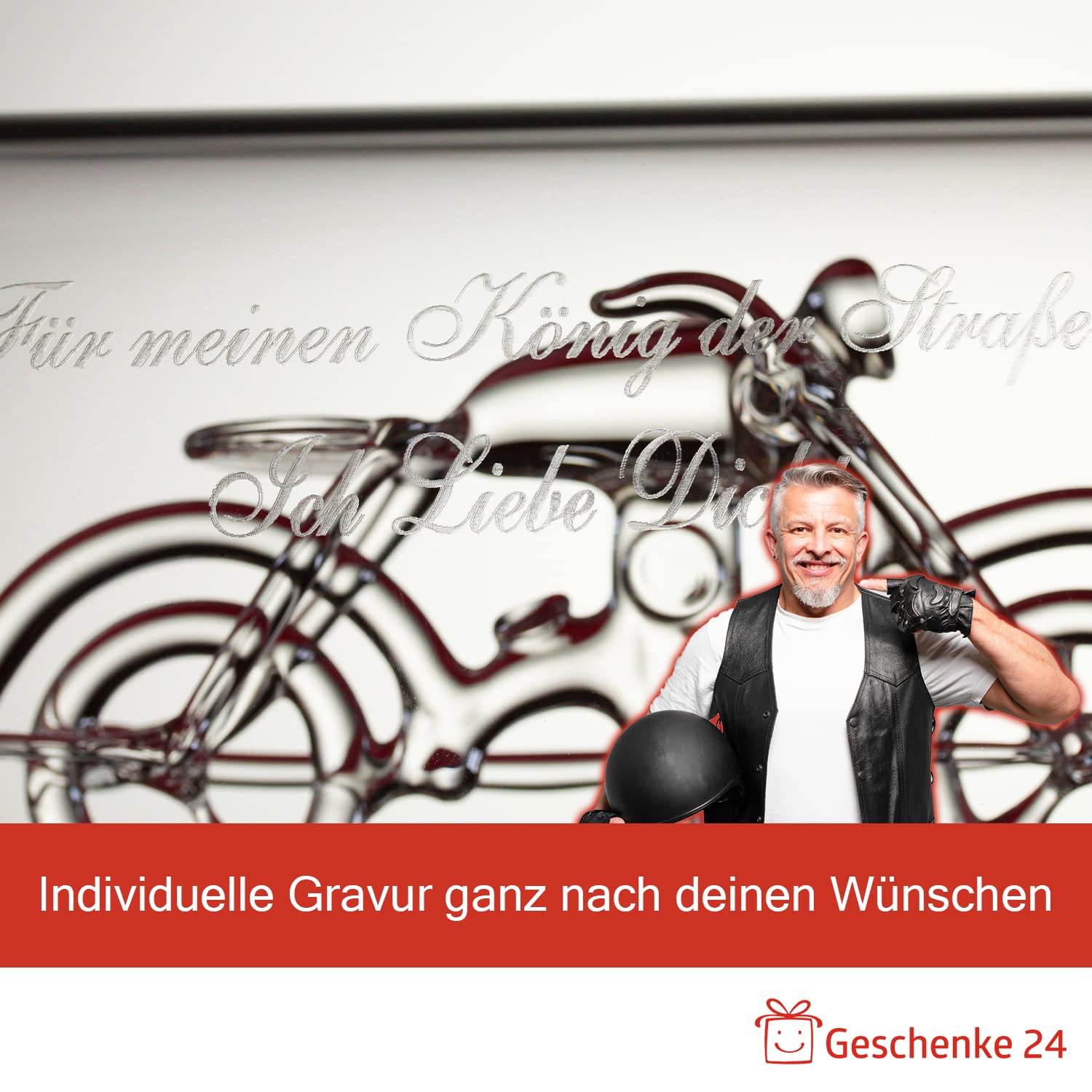 Weindekanter Mit Motorrad-Design – Belüfter Für Whisky & Wein