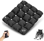 ONTYZZ Coussin de siège gonflable Lightweight Stadium Assiette étanche Air Coussin pour Airplane Stade Bureau de randonnée voiture