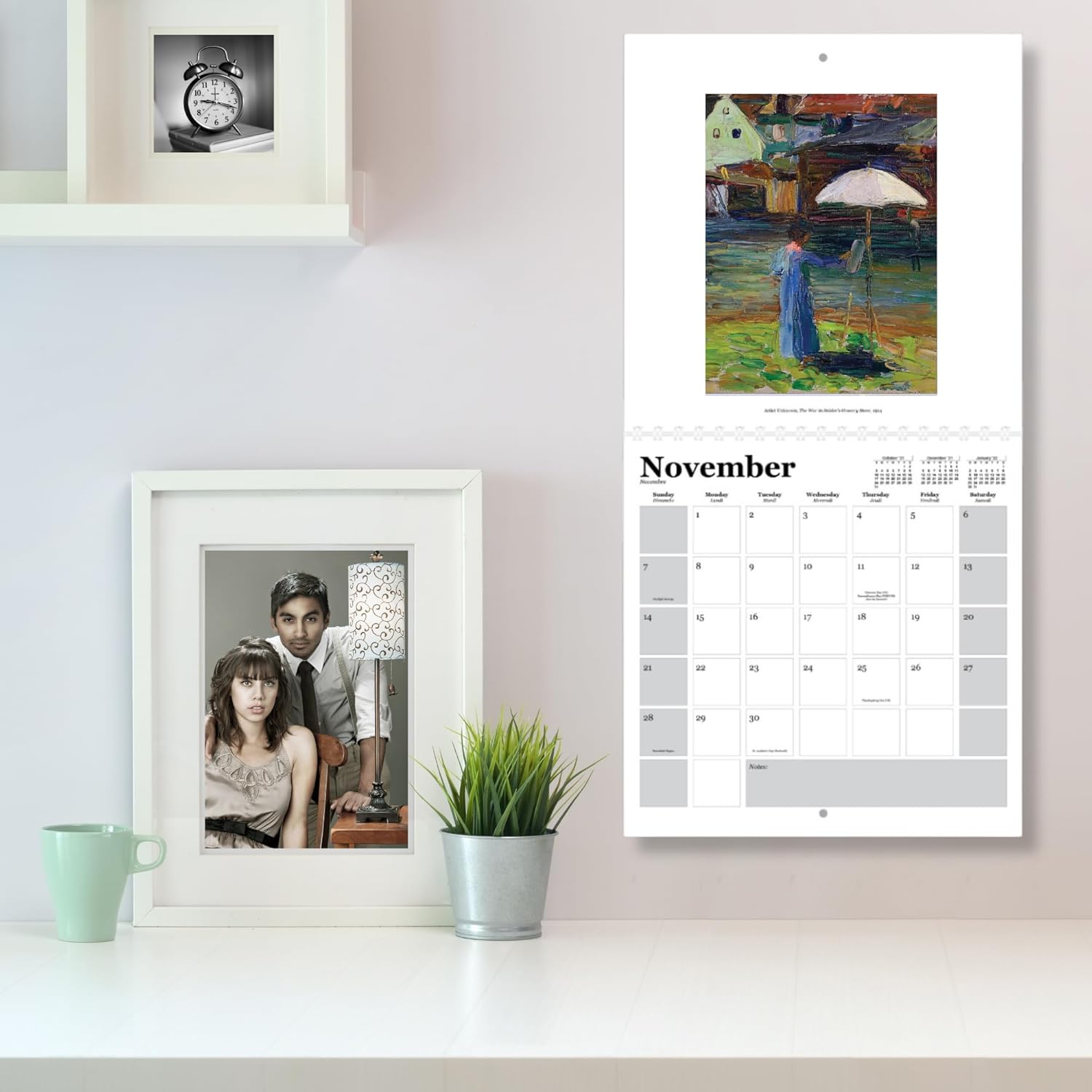 Kandinsky- 2026 Wall Calendar 12” x 12”-Russian Artist- Abstract Art-Printed on FSC Certified Cardstock Paper- Monthly Organizer for Home and Office