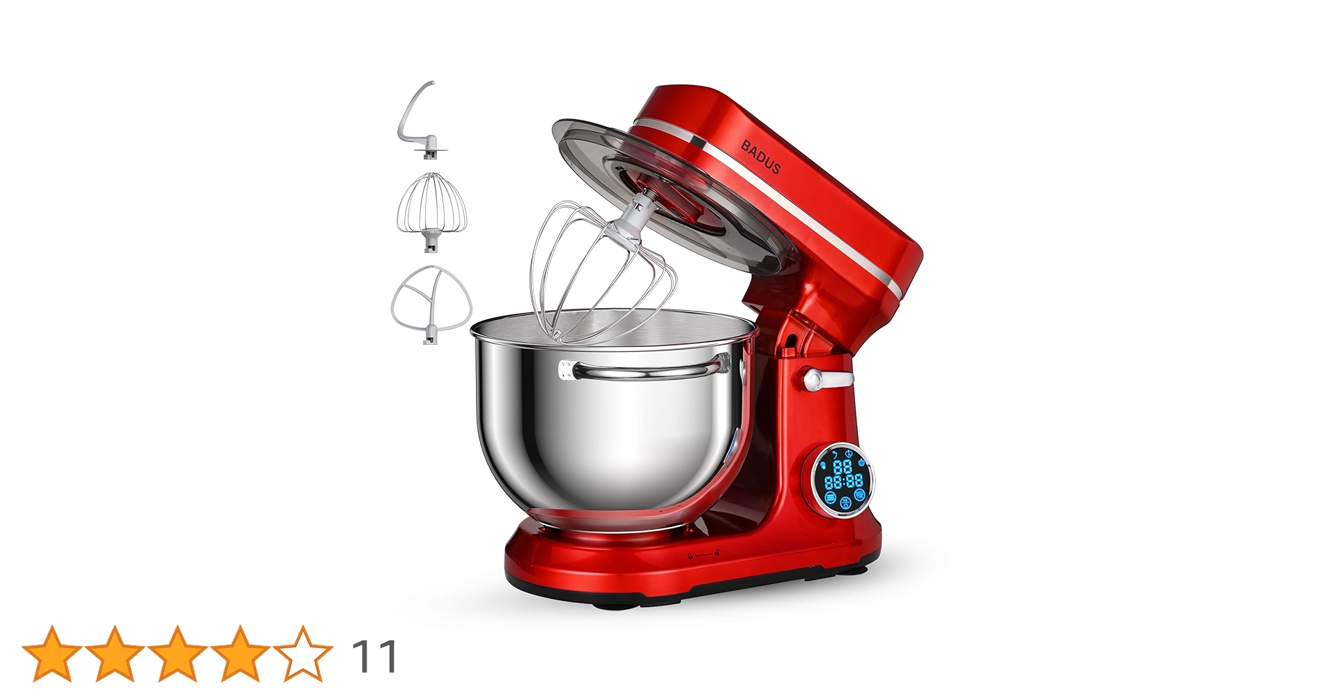 新品未使用　スタンドミキサー赤　5L 即日発送 KitchenAid キッチンエイド スタンドミキサー 4.3L 9KSM95ER