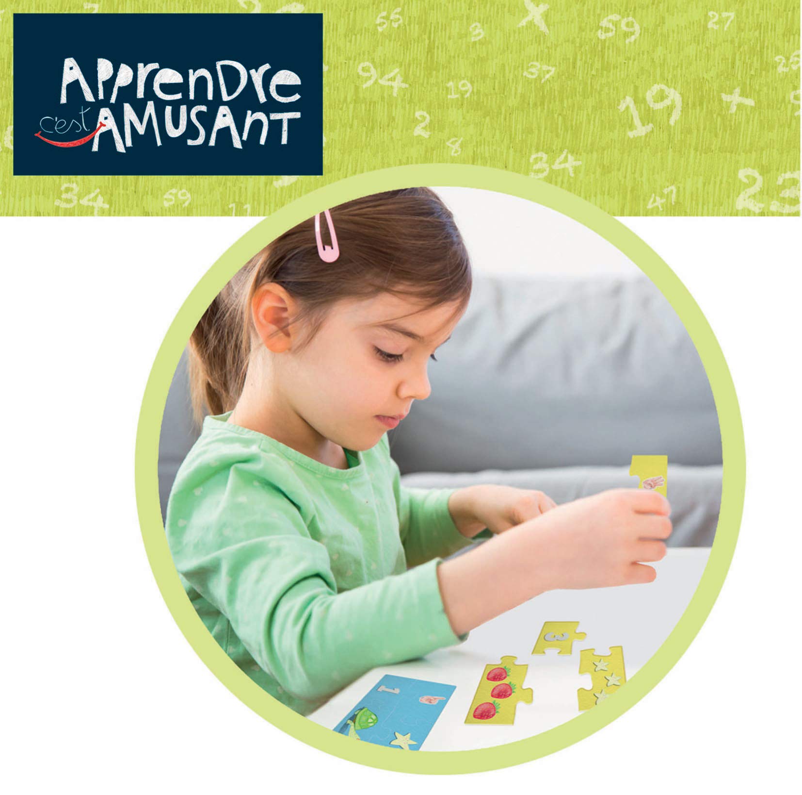 Educa Imparare è Divertente e i Numeri, Gioco educativo per Bambini + 3 Anni Ref. 18824, Multicoeur