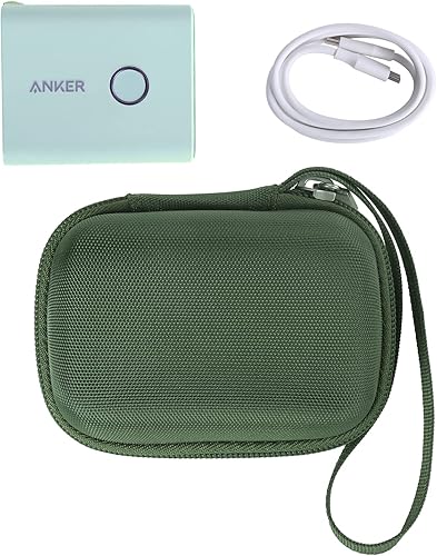 Miniatura 8 de Khanka Anker - Funda rígida de repuesto para cargador de pared de 45 W, cargador portátil de 5,000 mAh 20 W, banco de energía 521 (fusión