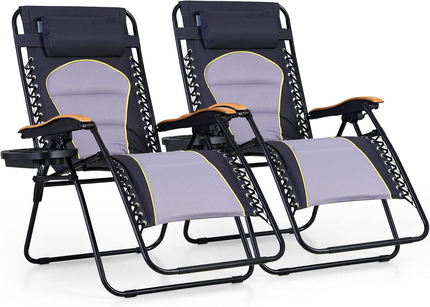 PHI VILLA XXL Oversized Padded Zero Gravity Chair, Foldable