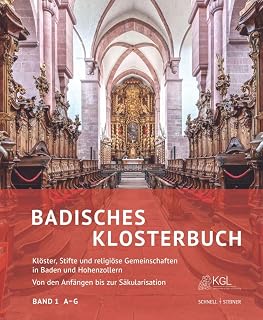 Badisches Klosterbuch - 3 Bände im Set: Klöster, Stifte und religiöse Gemeinschaften in Baden und Hohenzollern. Von den Anfängen bis zur Säkularisation
