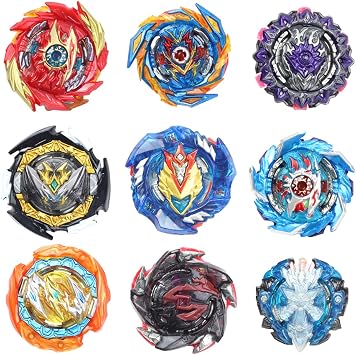 Battling Top Burst 9 Pieces Battle Top Gyros High Performance Set