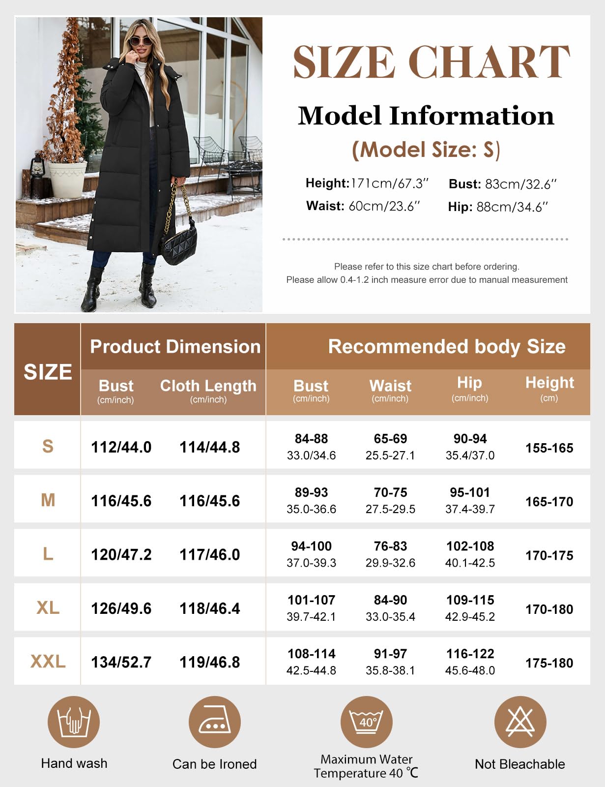 Manteau Femme Hiver Longue Doudoune Veste Matelassée Chaud Manteaux à Capuche Blouson Zippé Parka Long Jacket Casual Outercoat avec Poches