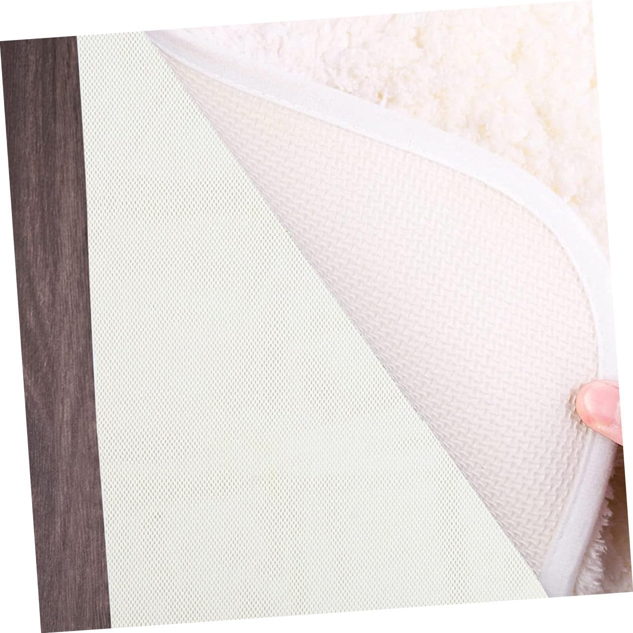 Artibetter 1pc Household Non-Slip Mat Under Area Rug Mat Carpet Underlay Mattress Protector Grips for Carpet Floor Sofa Protector Sofa Covers Floor PVC Door Mesh