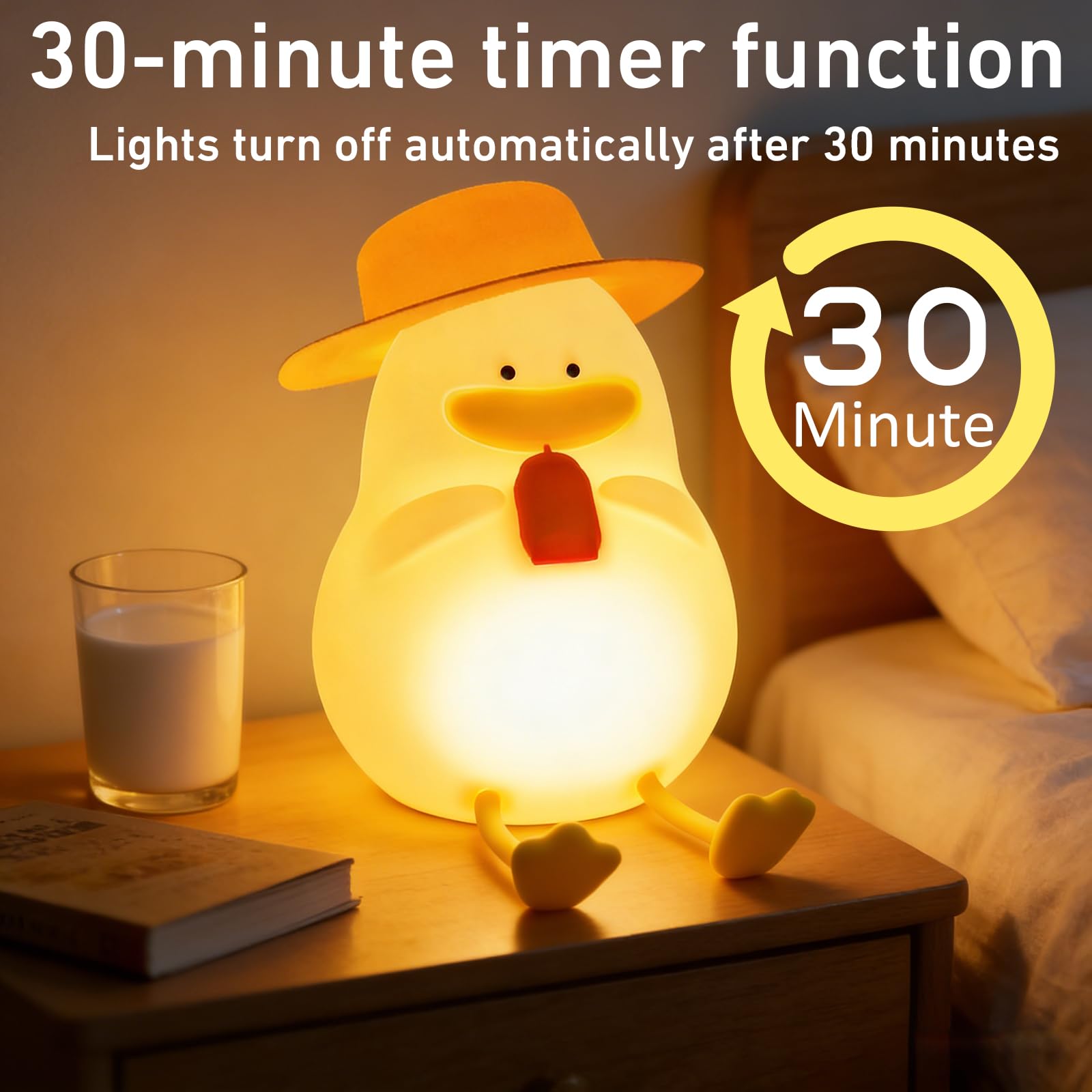 COBlKU Nachtlicht Ente f