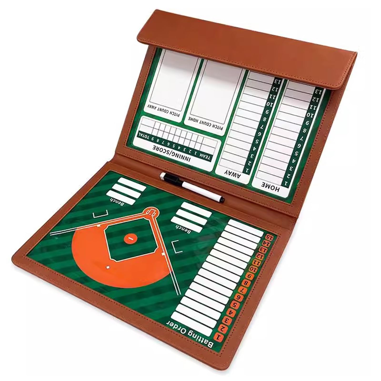 Lavagnetta Strategie, Lavagna Magnetica per Allenamento e Analisi dei Giochi, Lavagna per Appunti da Baseball Resistente per Allenatori, Non Si Deforma né Si Rompe
