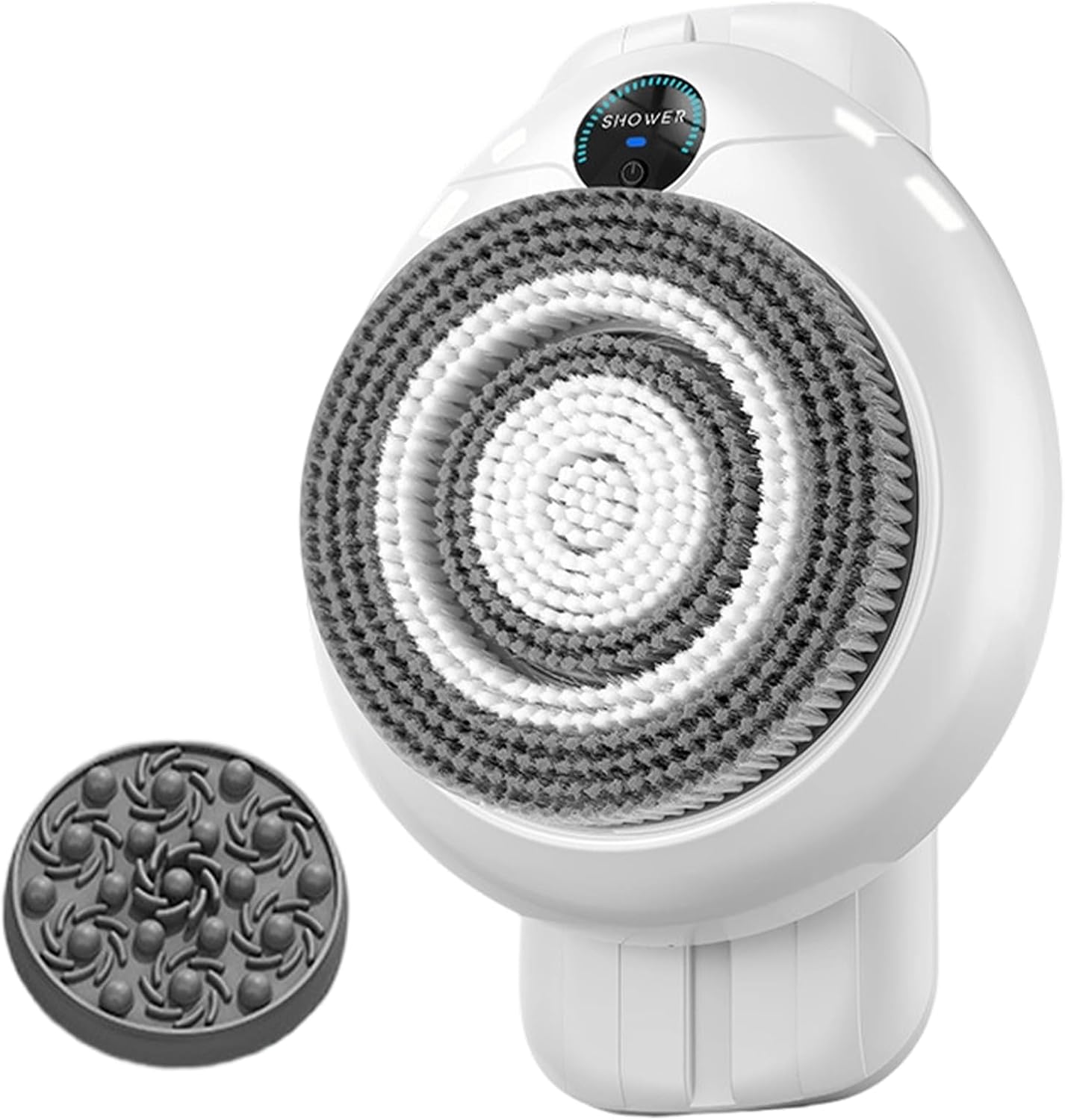 1Touches Operated Automatic Bathing Systems with ABS Materials and Silents Motor Back Scrubbers for Family Use Water Saving Shower Machine