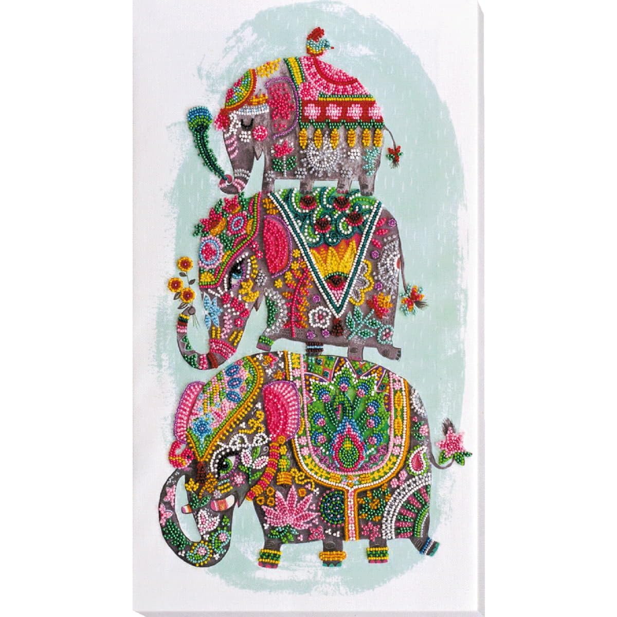 Abris Art AB-605 - Juego de punto de cruz (algodón, 46 x 19 cm), multicolor