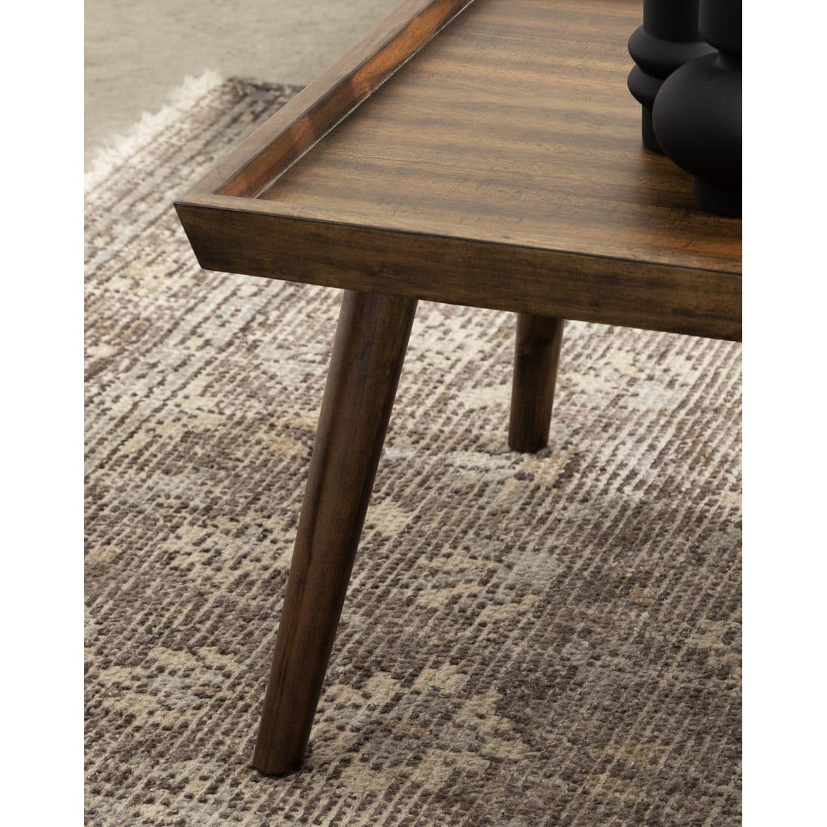 carpentray Solid Sheesham Wooden Tables Coffee Table Solid Wood Tatami Coffee Table (85 * 50 * 40* Cm) 2