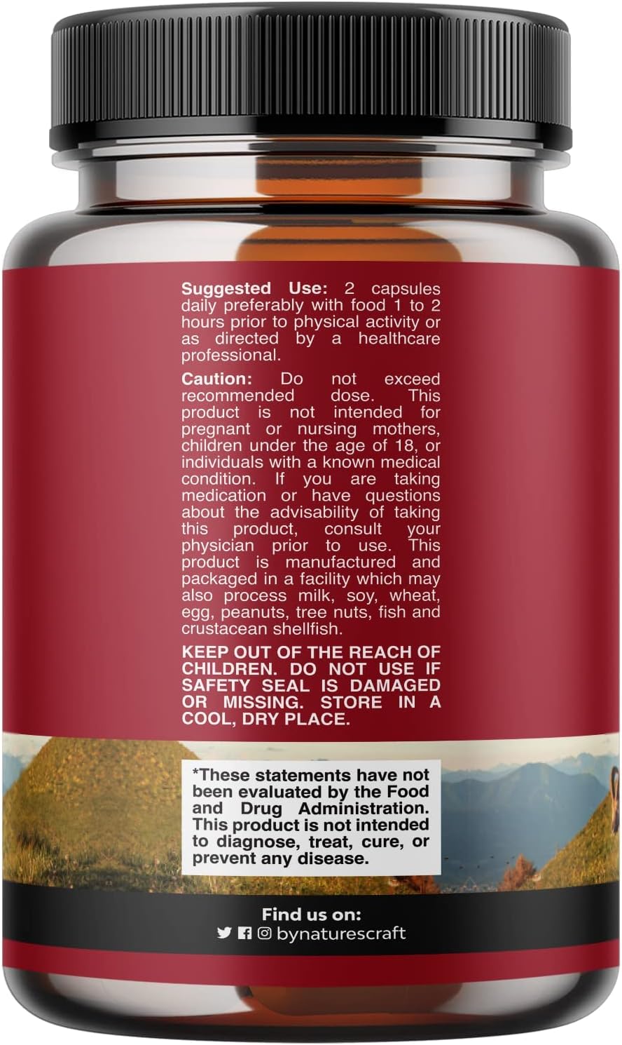 Horny Goat Weed Extract Complex - Invigorating Blend with Tribulus Saw Palmetto L Arginine and Tongkat Ali Extract and Maca Root for Men and Women for Enhanced Energy and Stamina - 30 Servings