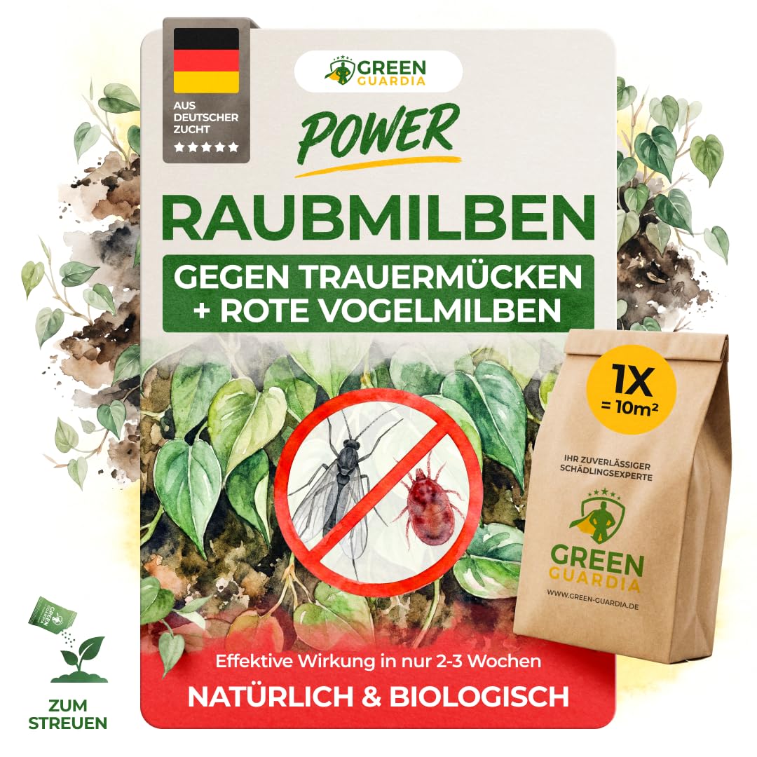 GREEN GUARDIA Raubmilben – Hypoaspis miles Streuware