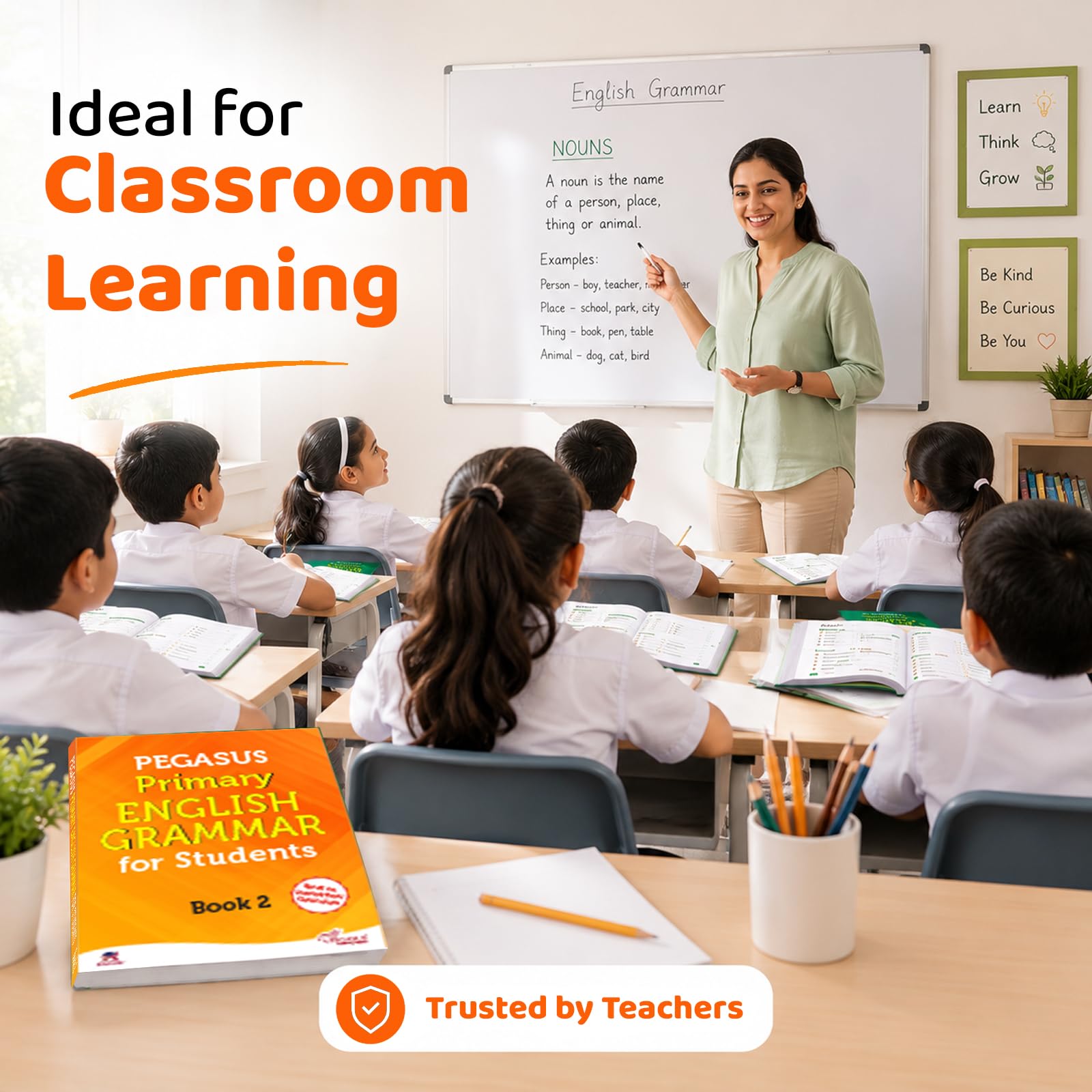 Pegasus Primary English Grammar for Class 2 Students 2