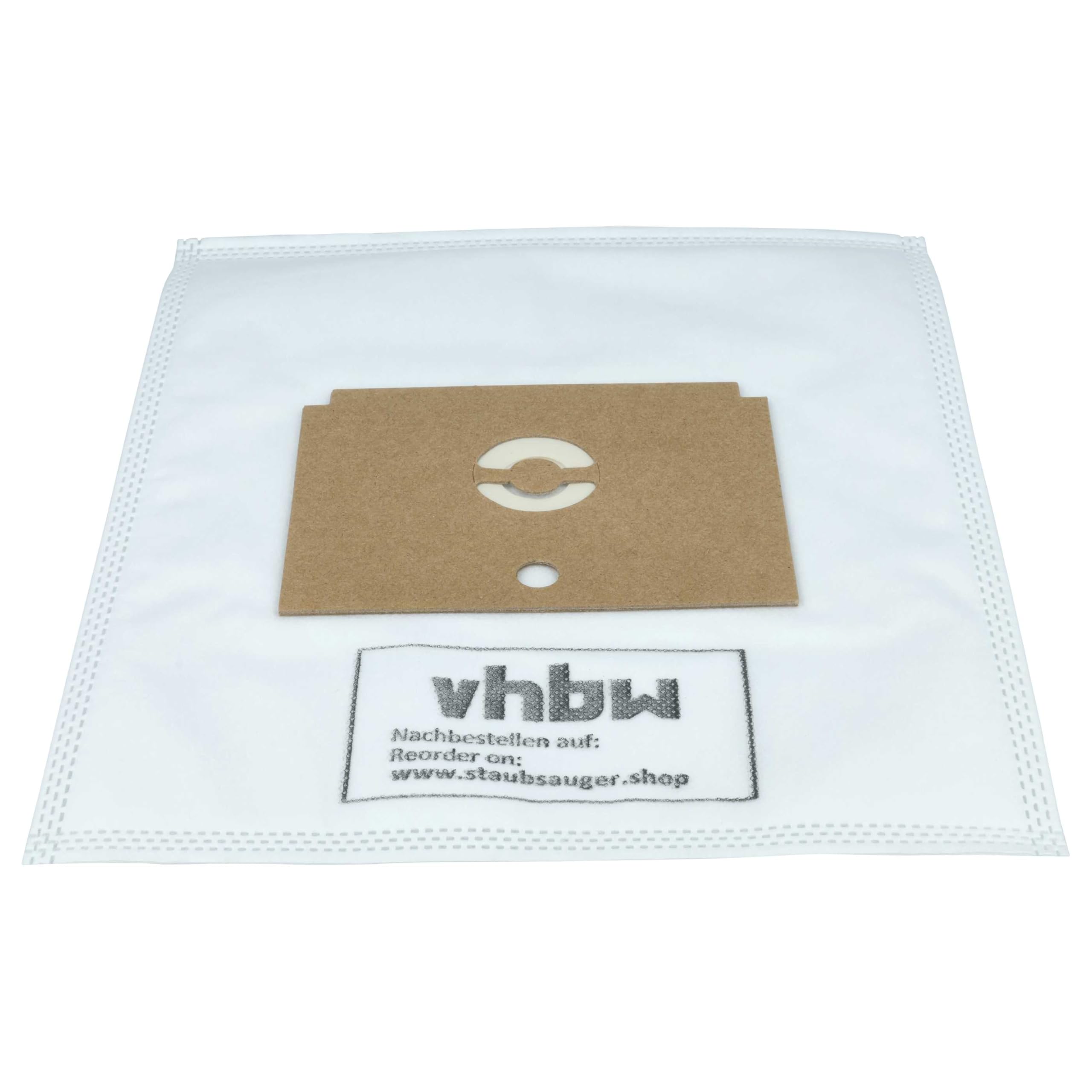 vhbw 50 x worki do odkurzacza zastępcze do Swirl R27 do odkurzacza - mikrowłóknina, 31 cm x 22 cm, białe
