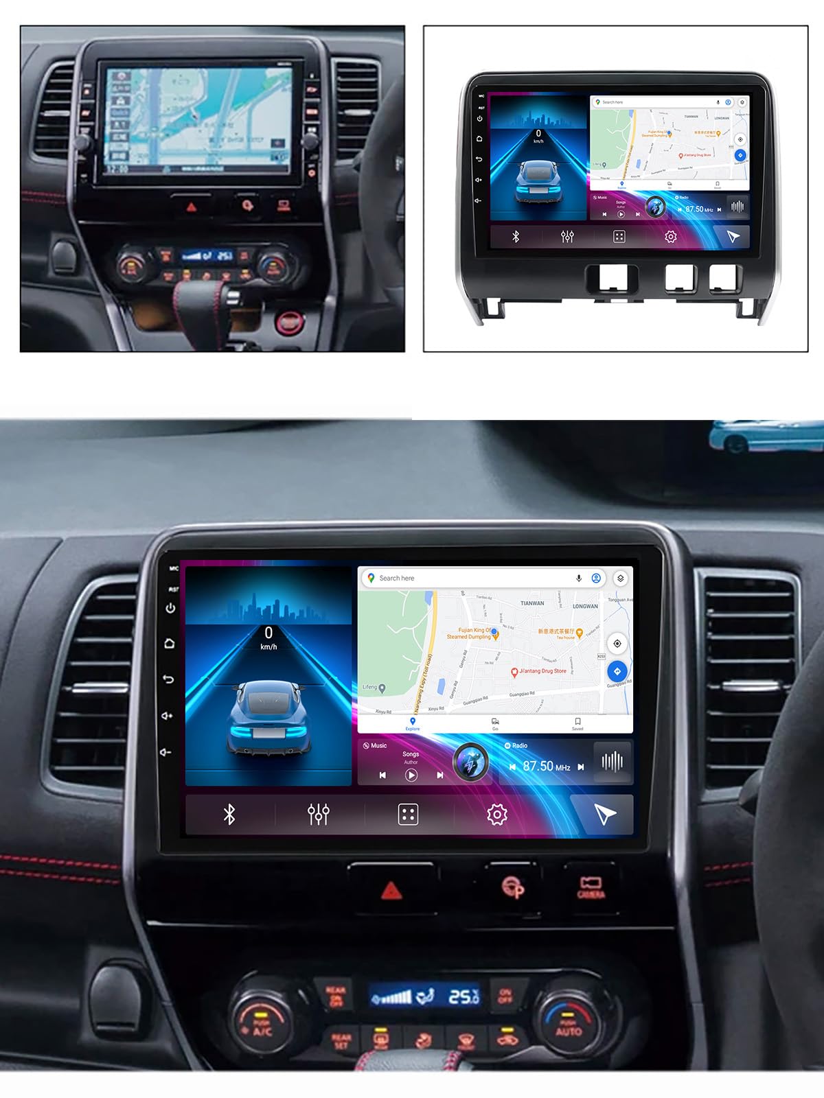 Amazon.co.jp: Android 12カーステレオ カー GPS ナビゲーション