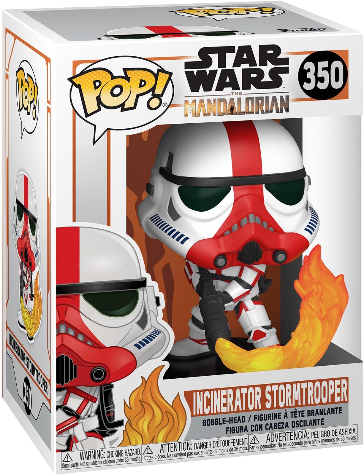 Funko Star Wars: The Mandalorian - Incinerator Stormtrooper Vinyl Bobblehead
