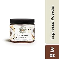 Vista 2 de King Arthur Espresso en polvo: Extracto de horneado premium para un rico sabor a chocolate, tarro reutilizable de 3 onzas, certificado Kosher
